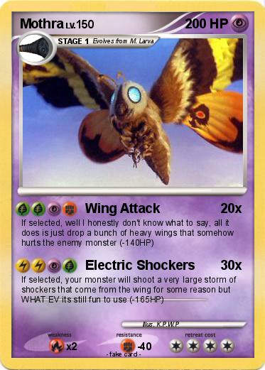 Pokemon Mothra