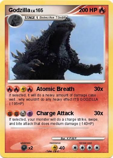 Pokemon Godzilla
