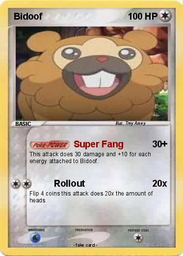 Pokemon Bidoof