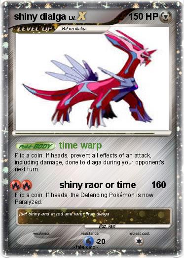 Pokemon shiny dialga