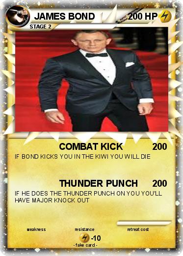 Pokemon JAMES BOND