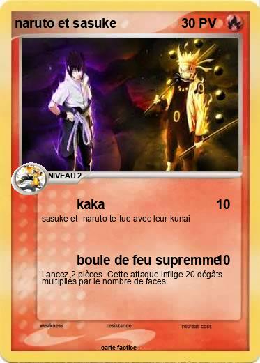 Pokemon naruto et sasuke