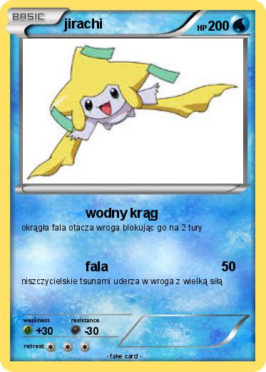 Pokemon jirachi