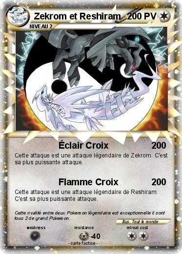 Pokemon Zekrom et Reshiram