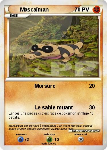 Pokemon Mascaïman