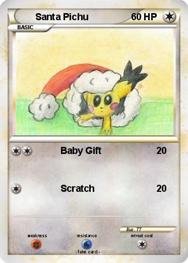 Pokemon Santa Pichu