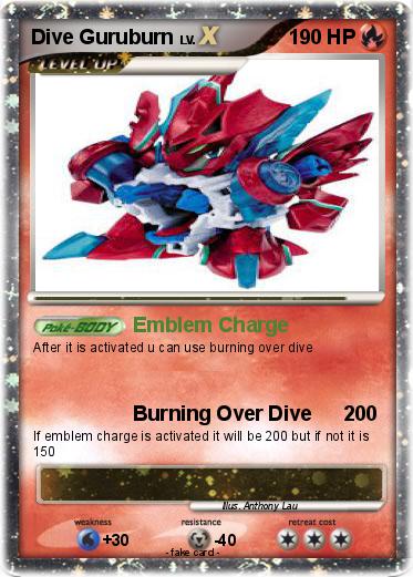 Pokemon Dive Guruburn