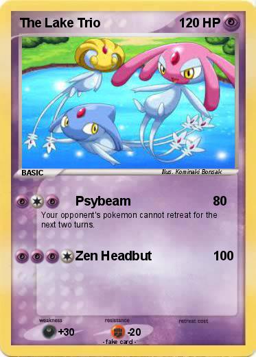 Pokemon The Lake Trio