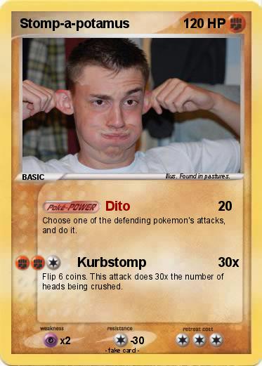 Pokemon Stomp-a-potamus