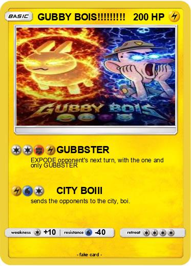 Pokemon GUBBY BOIS!!!!!!!!!