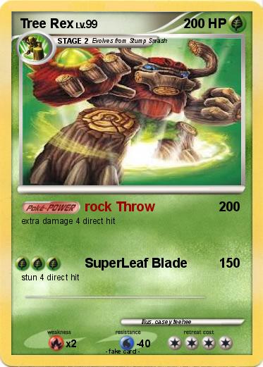 Pokemon Tree Rex