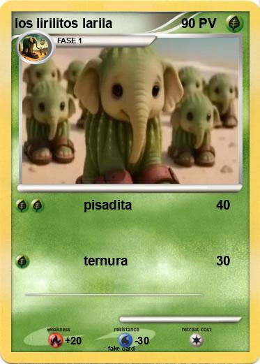 Pokemon los lirilitos larila