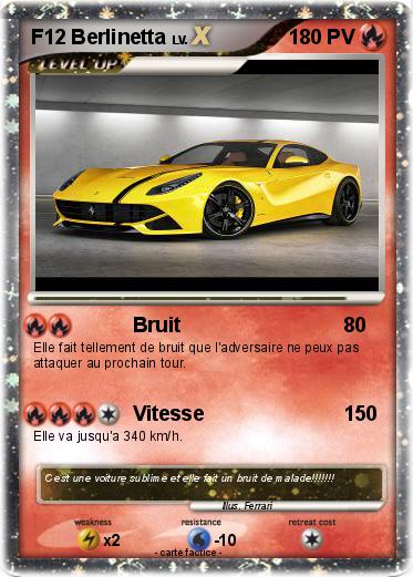 Pokemon F12 Berlinetta