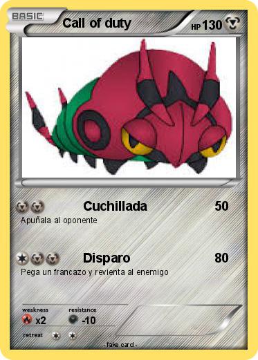 Pokemon Call of duty