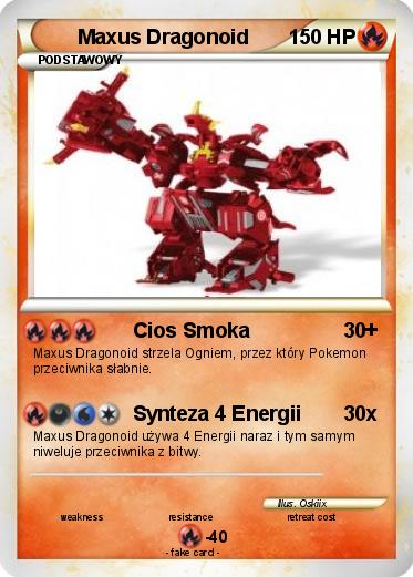 Pokemon Maxus Dragonoid