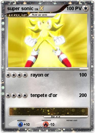 Pokemon super sonic