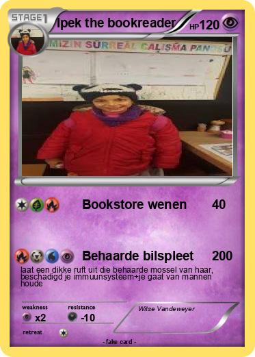 Pokemon Ipek the bookreader