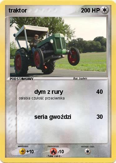Pokemon traktor