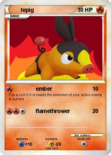 Pokemon tepig