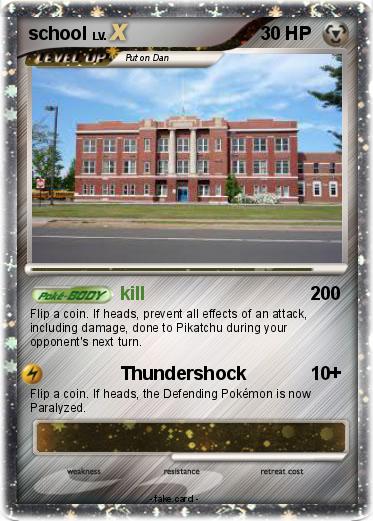 Pokemon school