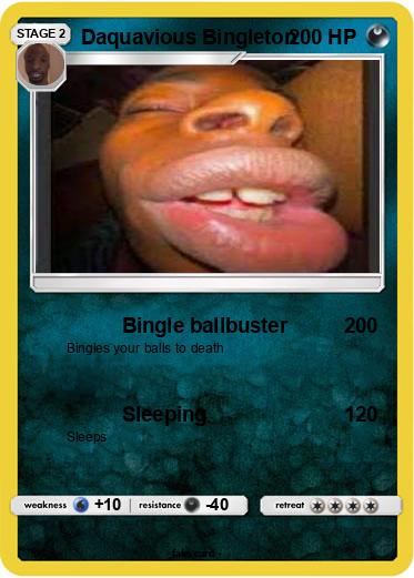 Pokemon Daquavious Bingleton