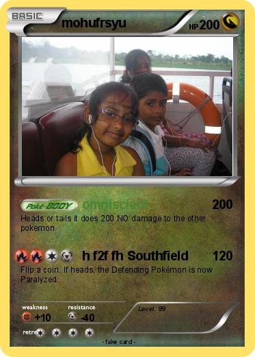Pokemon mohufrsyu