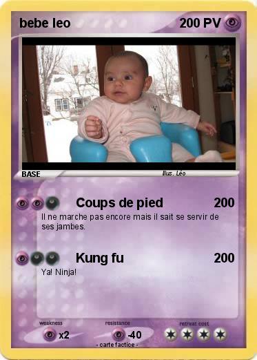 Pokemon bebe leo