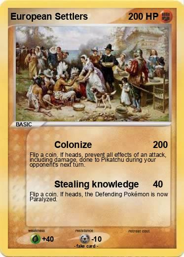 Pokemon European Settlers