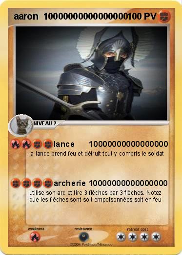 Pokemon aaron  10000000000000000 