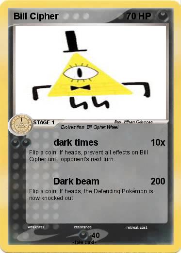 Pokemon Bill Cipher