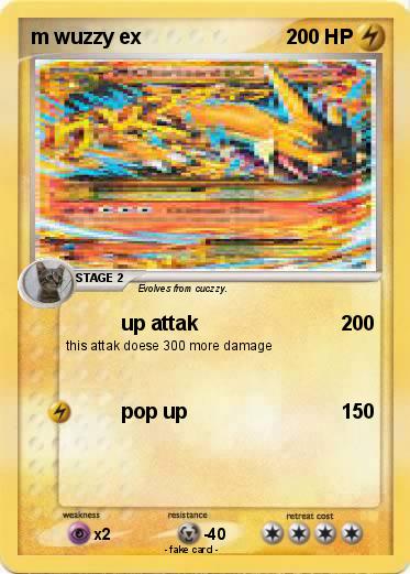 Pokemon m wuzzy ex