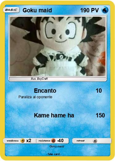 Pokemon Goku maid