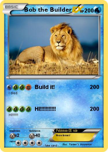 Pokemon Bob the Builder