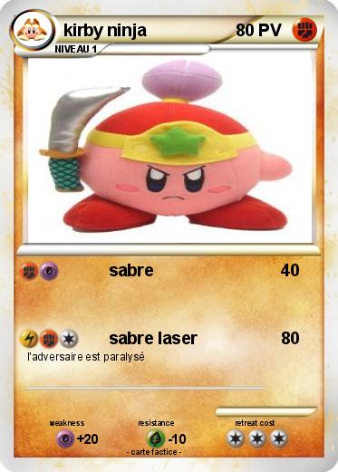 Pokemon kirby ninja