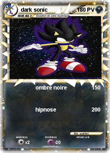 Pokemon dark sonic