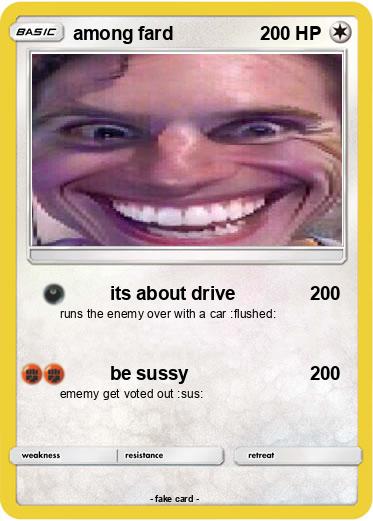 Pokemon among fard