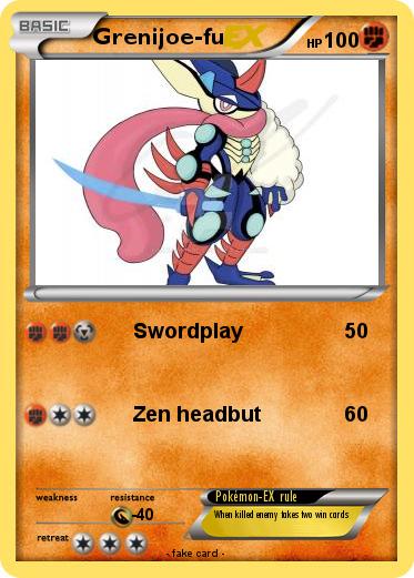 Pokemon Grenijoe-fu
