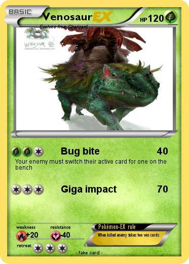 Pokemon Venosaur