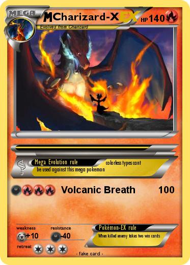 Pokemon Charizard-X