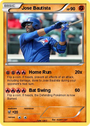 Pokemon Jose Bautista