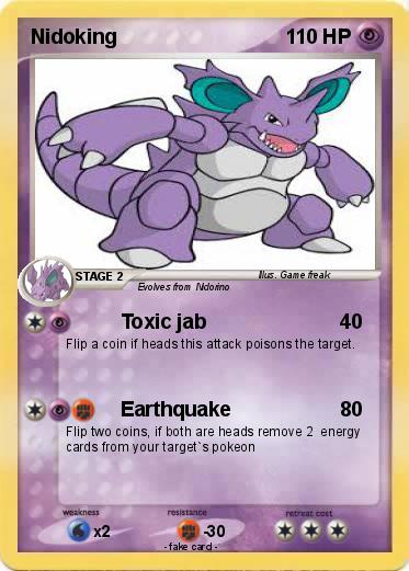 Pokemon Nidoking