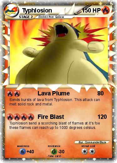 Pokemon Typhlosion