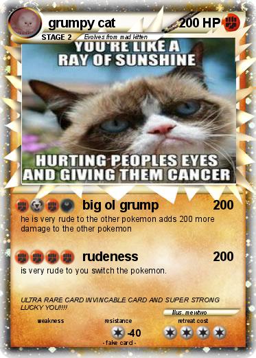 Pokemon grumpy cat