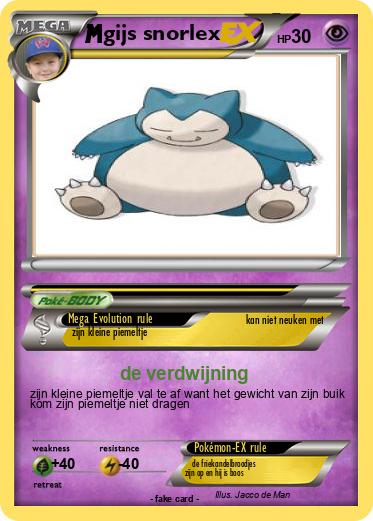 Pokemon gijs snorlex