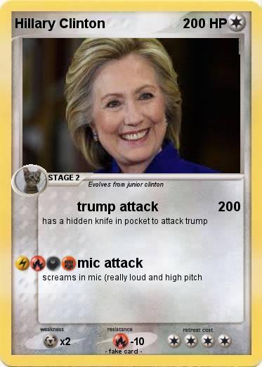 Pokemon Hillary Clinton