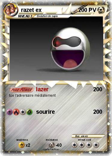 Pokemon razet ex