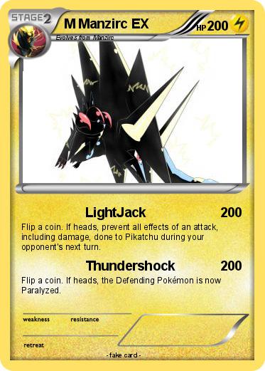 Pokemon M Manzirc EX