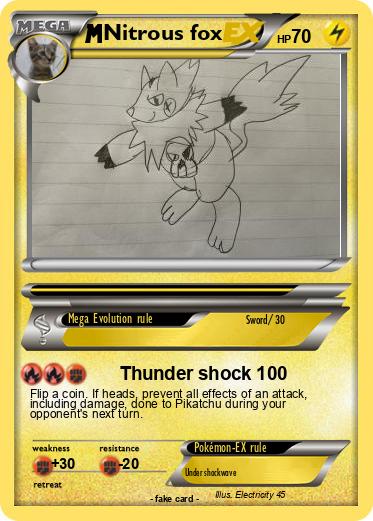 Pokemon Nitrous fox