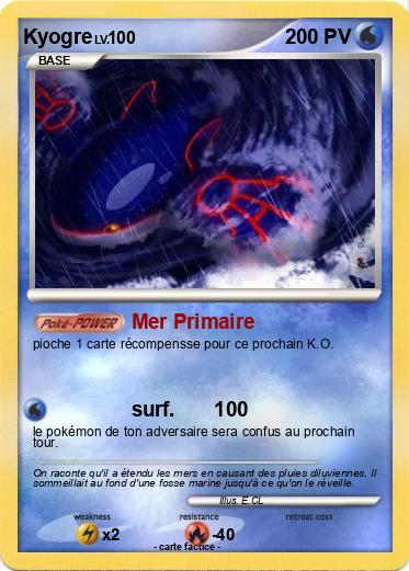 Pokemon Kyogre