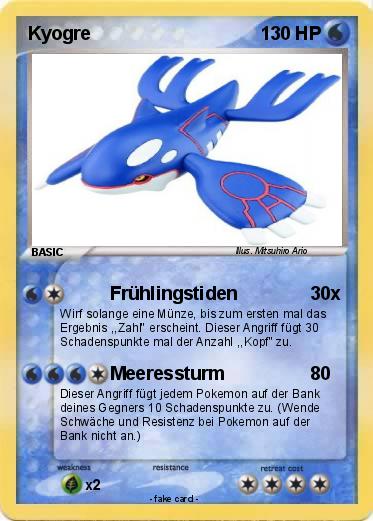 Pokemon Kyogre